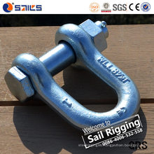 Us Type Forged Galvanized Dee Shackle